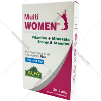 مولتی وومن آلفا ویتامینز - Alfa Vitamins Multi Women