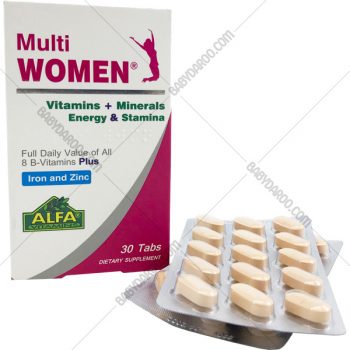 مولتی وومن آلفا ویتامینز - Alfa Vitamins Multi Women