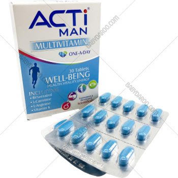 ACTIMAN MULTIVITAMIN – قرص مولتی‌ ویتامین اکتی من