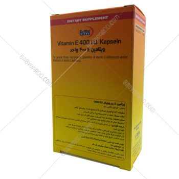 کپسول ویتامین E ۴۰۰ واحد یوروویتال
