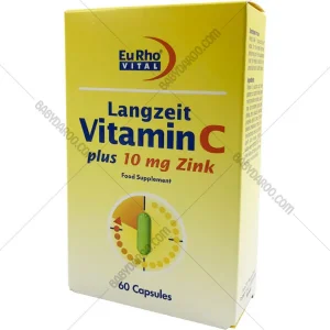 ویتامین سی پلاس زینک 10 میلی گرم (یوروویتال) - Vitamin C Plus 10 mg Zinc