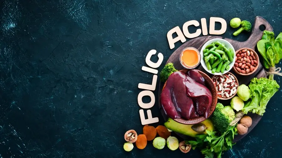 اسید فولیک در سبزیجات و تنقلات 